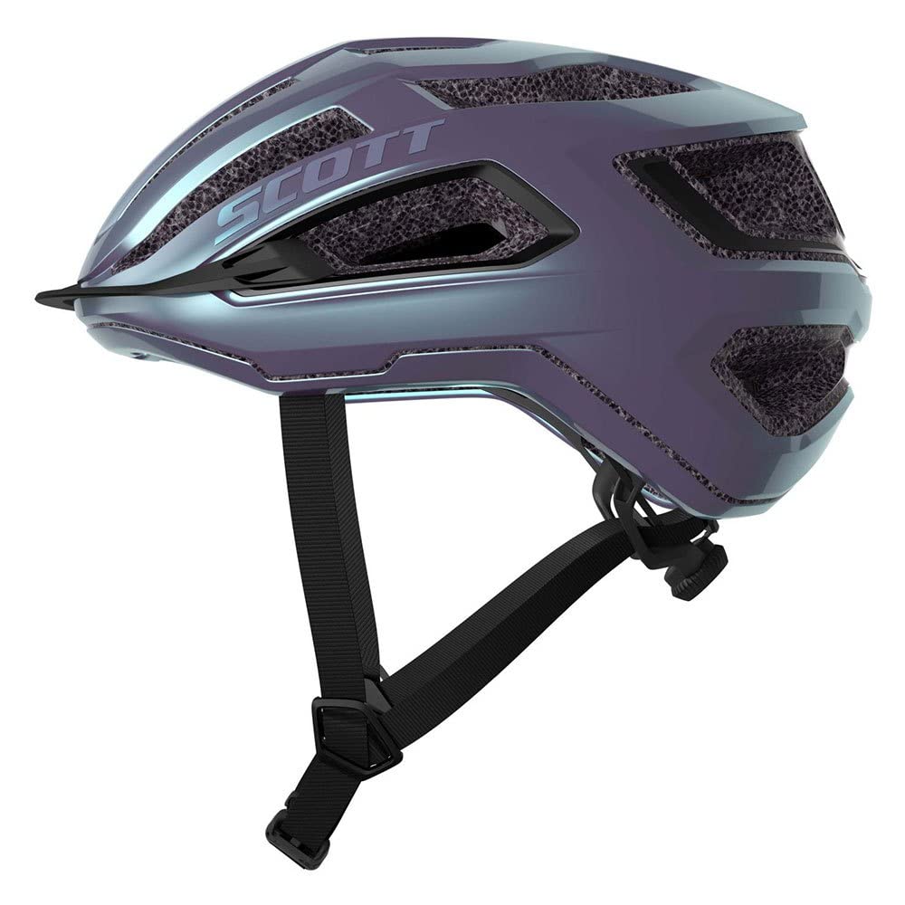 Scott Unisex Arx Plus Casco da ciclismo, prism unicorn purple, 51-55CM