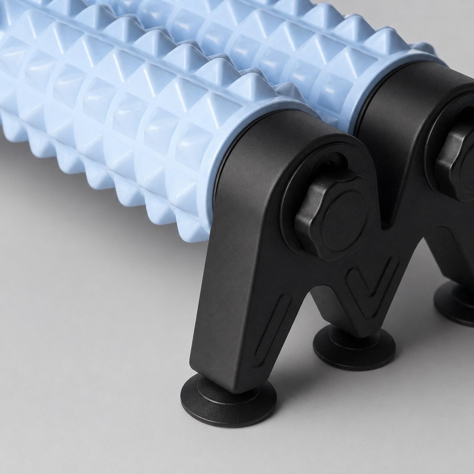 Fitness Roller Foam Massage Pilates Gymnastikblock mit Gezielter Muskelmassage Und Stabiler Stützstruktur für Workout Stretching Heimtraining, Blau