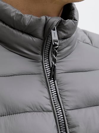 JACK & JONES JJEBRADLEY LIGHT PUFFER COLLAR NOOS Erkek Mont/Ceket Castlerock XXL
