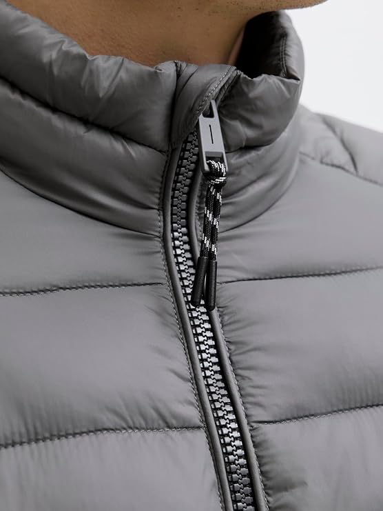 JACK & JONES JJEBRADLEY LIGHT PUFFER COLLAR NOOS Erkek Mont/Ceket Castlerock XXL