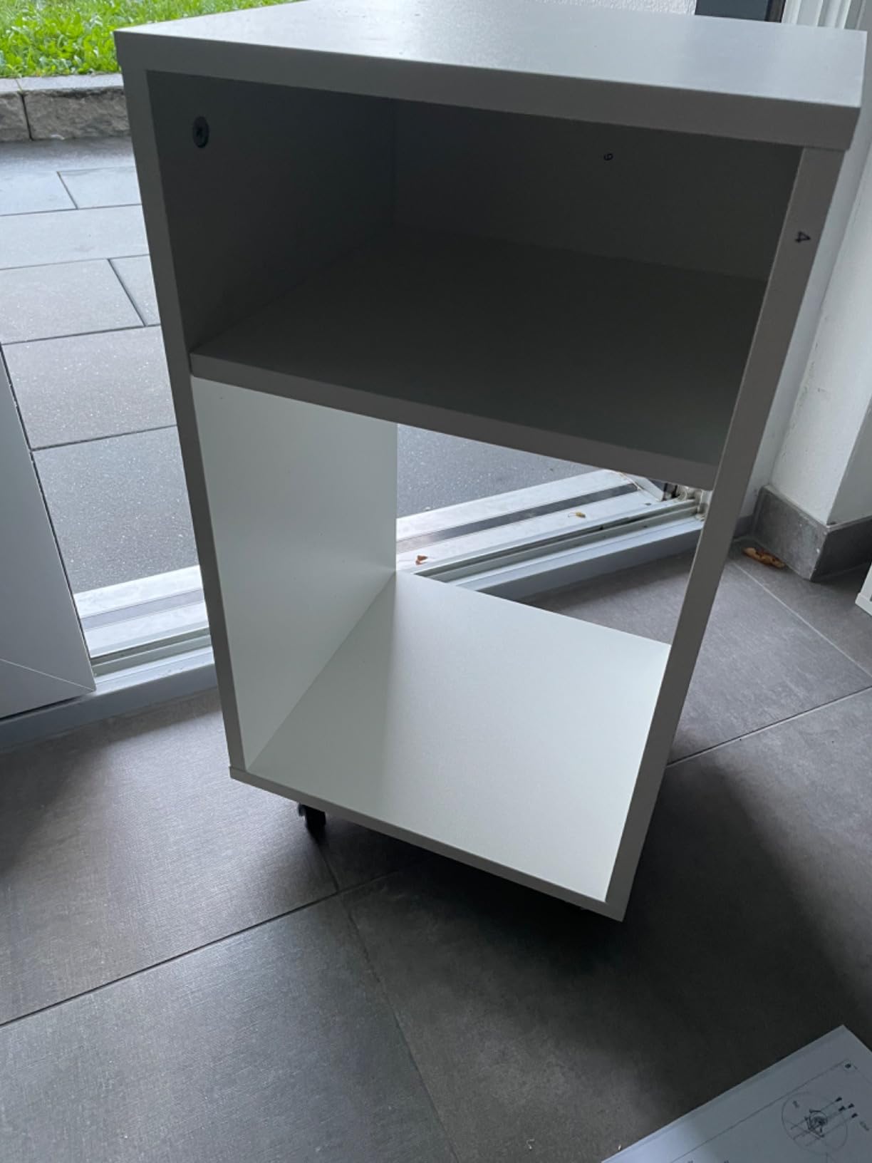 Aktenschrank Mit Rollen 104x35x65cm - 4 Schubladen Abschließbar