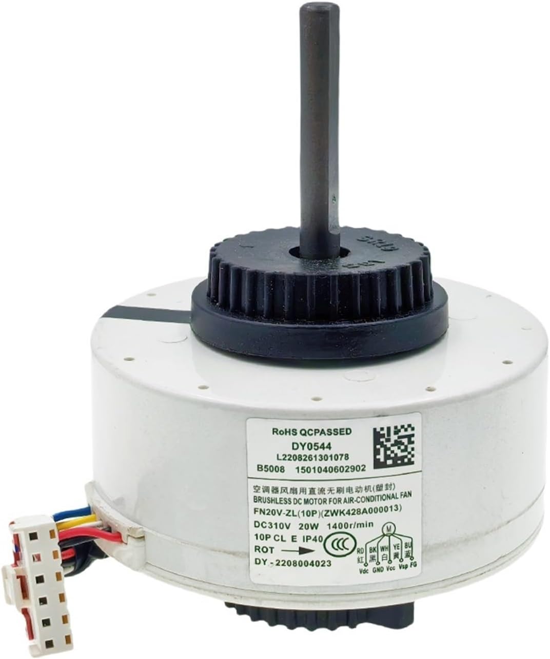 ZWR20-V DC310V 20W 1250RPM FN20V-ZL Indoor Unit DC Fan Motor for Air Conditioner Conditioning Parts