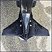 Five Oceans Hydrofoil for Outboard Motor, Hydro-Stabilizer for Outboards and Stern Drive Up to 200HP, Black - FO1882