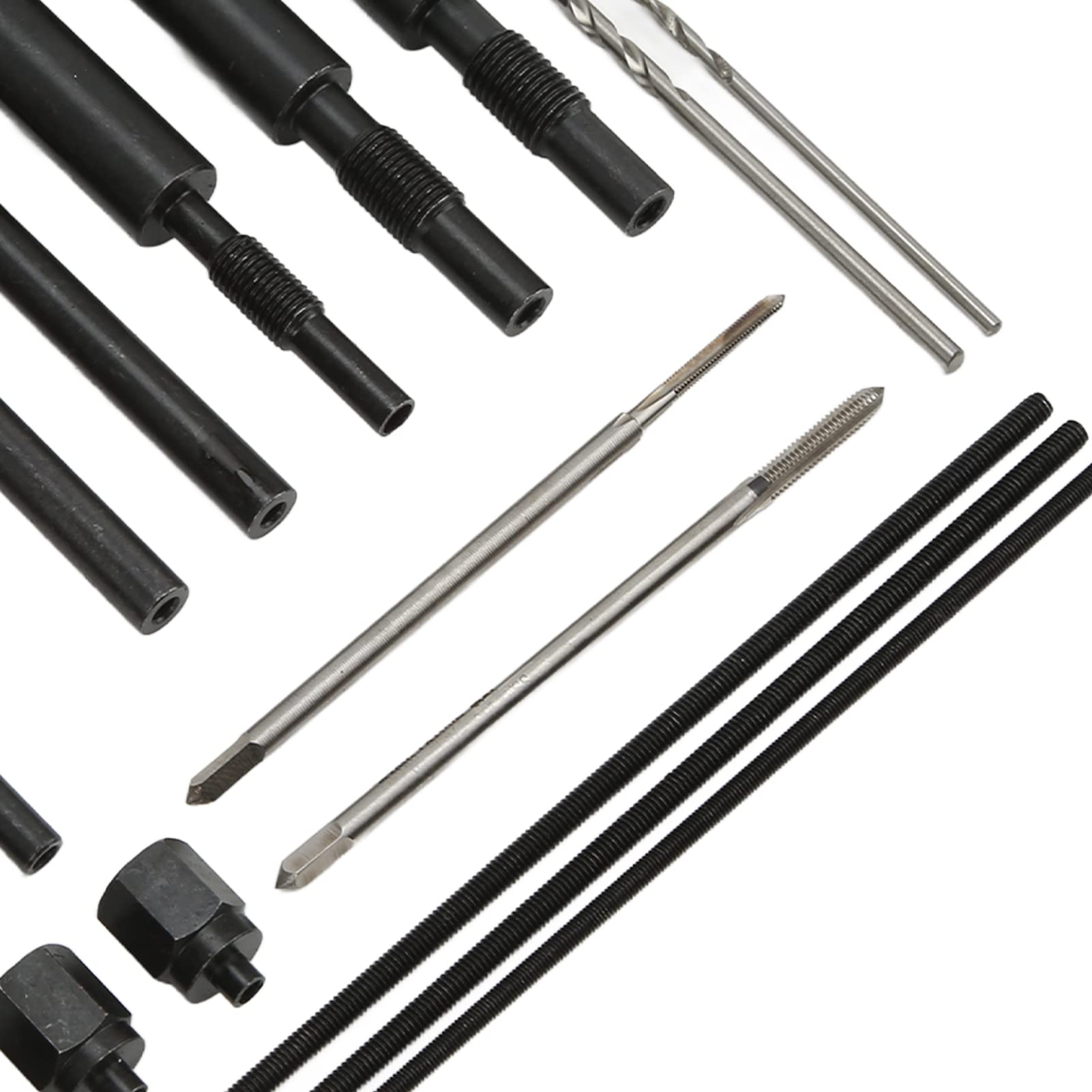 Set di rimozione candelette, strumento di estrazione candelette portatile completo in metallo ad alta precisione 22 pezzi/kit per manutenzione,utensili manuali