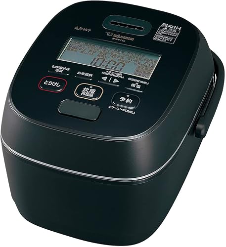 Miniatura 1 de Zojirushi NW-PT10-BZ - Olla arrocera, inducción a presión, 100 V, solo japonés, enviado desde Japón (1L negro (NW-PT10-BZ))