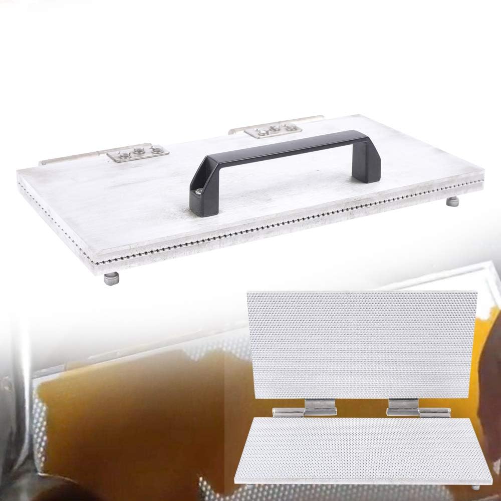 220 x 420mm Beeswax Foundation Sheet Mold Casting Machine Bee Wax Embossing Mold 5.3mm Eyes Comb Foundation Press Tool Beekeeping Supplies Equipment