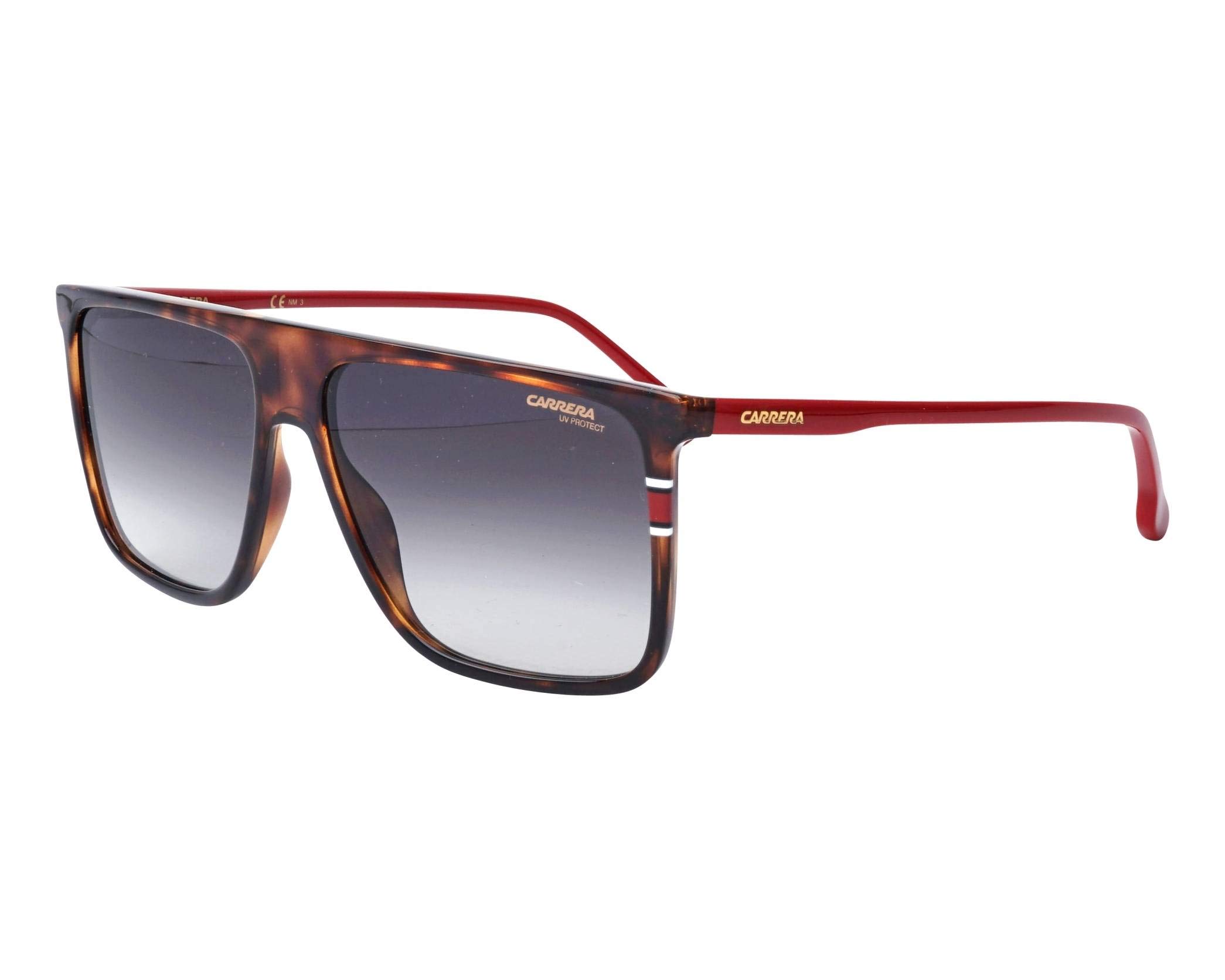 CarreraGrey Gradient Rectangular Men's Sunglasses 172/N/S 0O63/9O 58