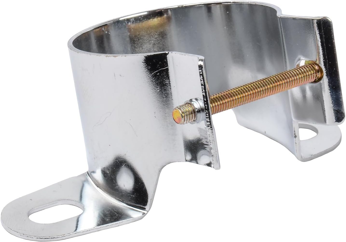 JEGS Chrome Ignition Coil Bracket | GM/Chevy Vertical Bracket | One Per Package