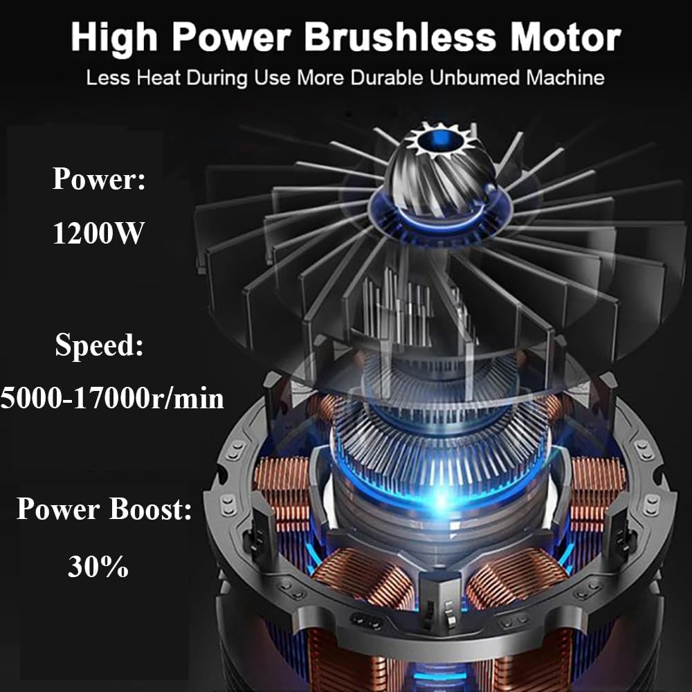 1030w Plug-In Snow Blower,Electric Snow Blower With 3 m Power Cord,6 Adjustable Speeds,Wind Speed 34m/S,13000rpm,Lightweight Blower,For Patio,Garden,House,Depot,Green,5M
