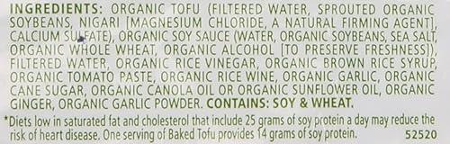 Miniatura 3 de Wildwood, Tofu orgánico SprouTofu Tofu al horno, Teriyaki, 6 oz