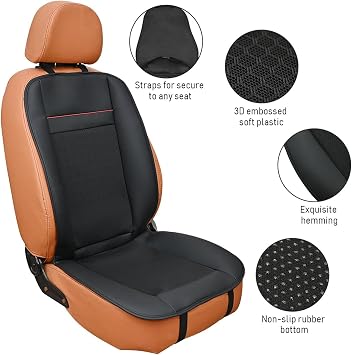 Icy Seat - Icy Seat Car Cooling Cushion, Car Seat Cooler with 24 Fans & 6-Mode Massage, Breathable Ventilated Seat Pad, Car Seats Cover for Driving Comfort (10 Fans)