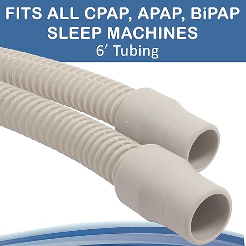 Miniatura 2 de Roscoe Medical Manguera CPAP ligera, 6 pies - Tubo flexible CPAP, compatible con Resmed Airsense, Philips Respironics, Fisher & Paykel, y la mayoría