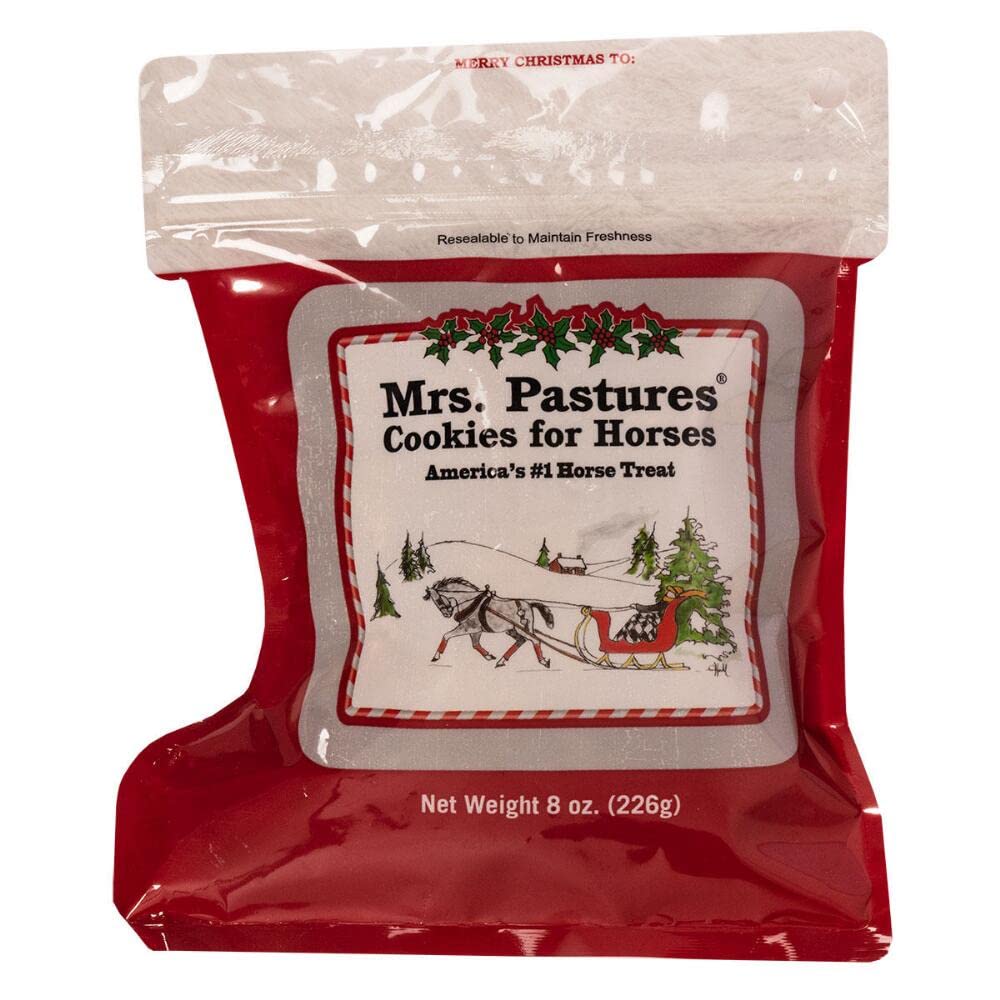 Mrs. Pastures Cookies 8oz Christmas Stocking