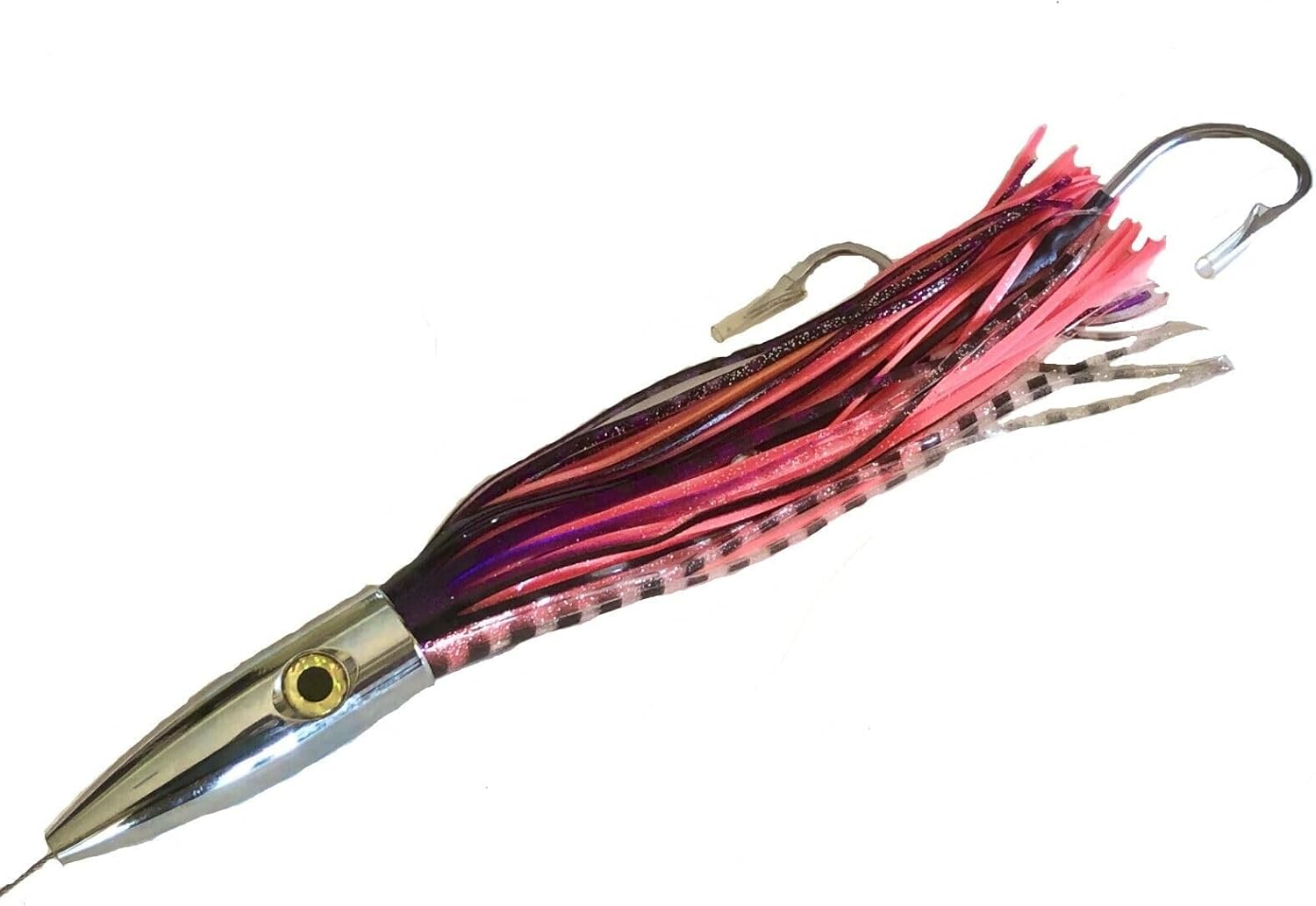 高速ワフー トローリングルアー ホヌターミネーターII (パープル/ピンク/オレンジ)