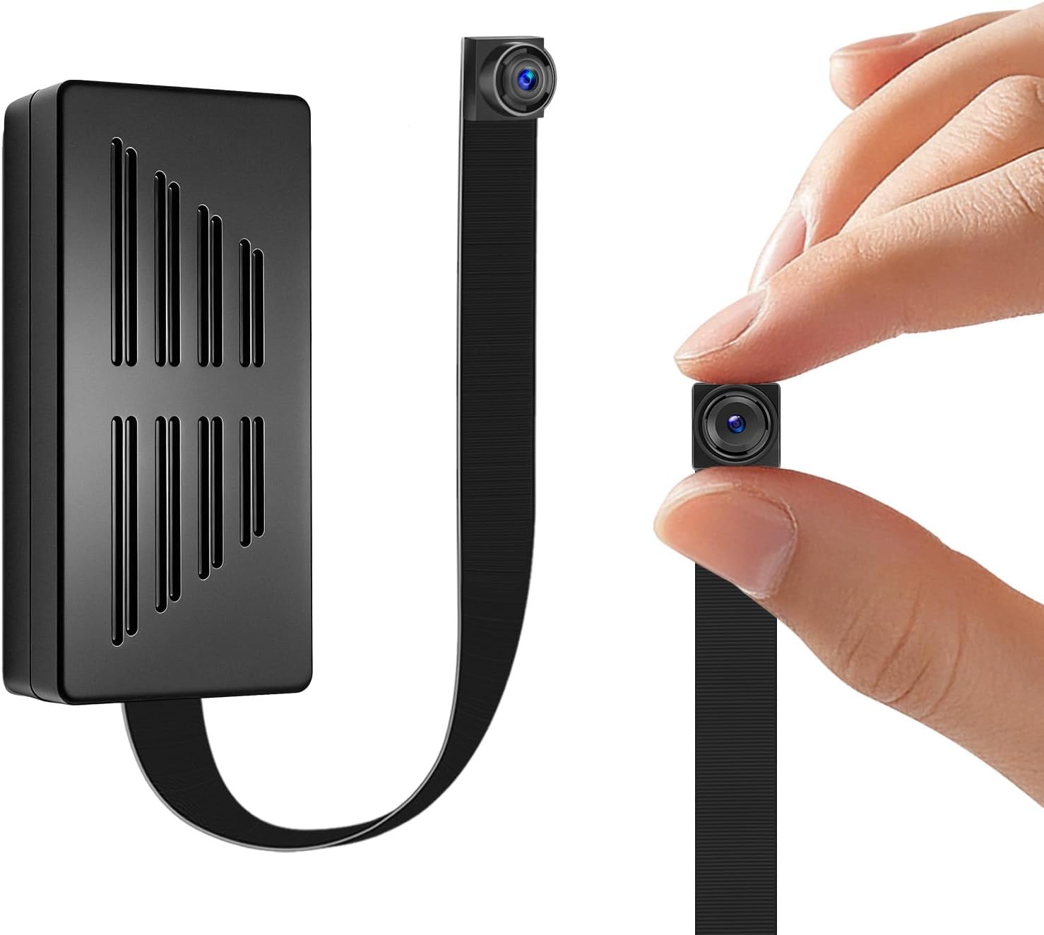 1080P Mini Video Camera,64GB Portable Nanny Video Cam with Motion Detection for Home, Office and Outdoor Security Camera