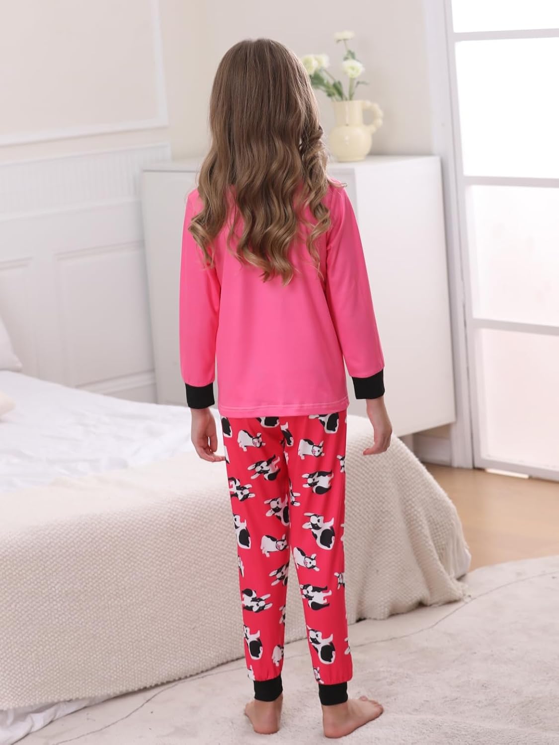 Bow Dream Girl and matching American Doll Clothes Set Pants Outfit Set for Girls Playwear Set