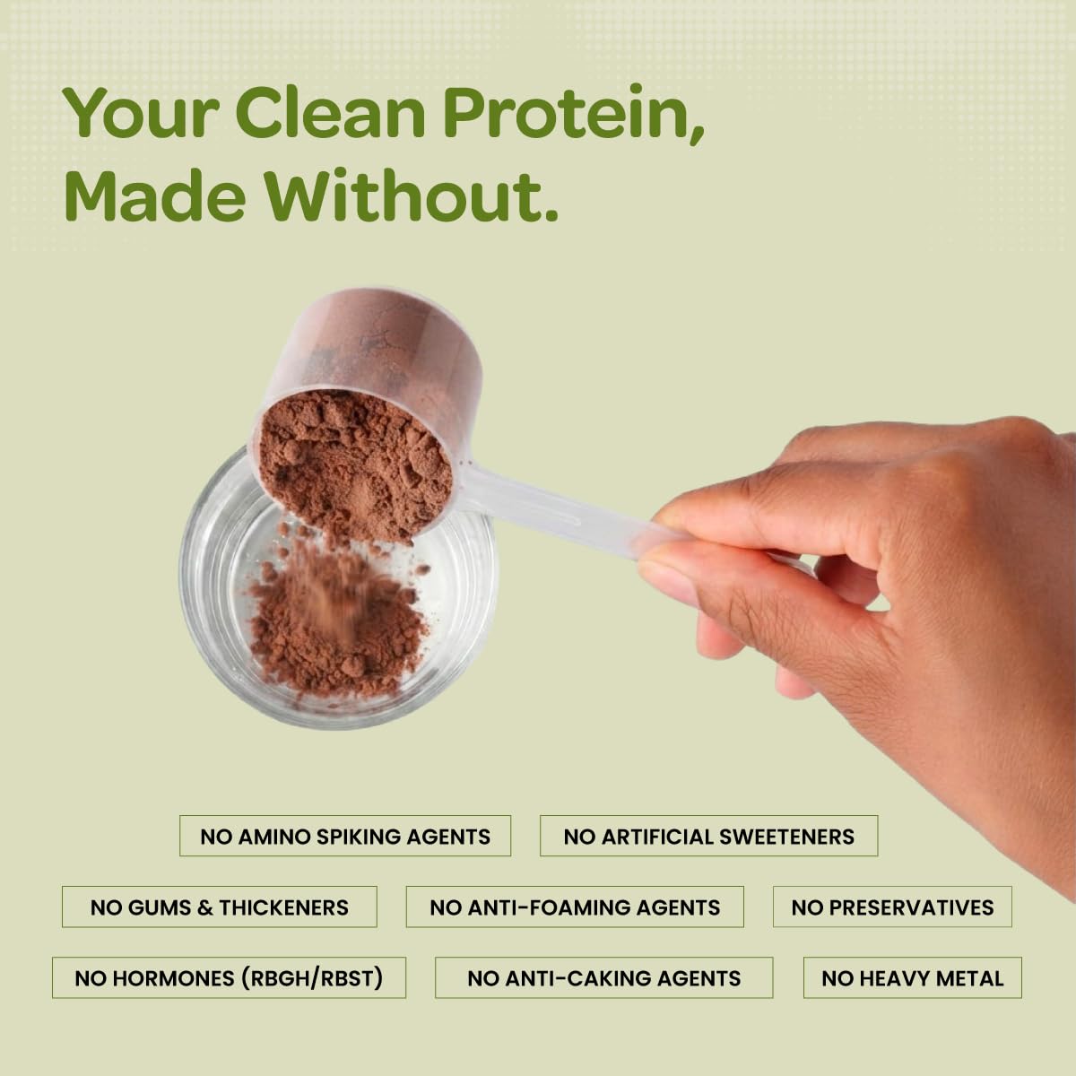 Bigmuscles Nutrition Clean Plant Protein | 25g Pea & Rice Protein Isolate Per Serve (1kg, Chocolate Noir) | Complete Amino Acid Profile | Easy Digestion & Non-Chalky — Amazon image 4