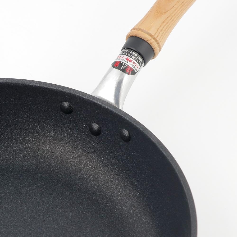 Bestco MA-5502 Frying Pan, 10.2 inches (26 cm), For Gas Fire, Made in Japan, Silver, TeflonTM Platinum, Cast Silver