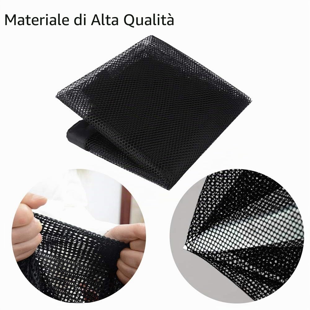 Cancello magico per cani, portatile, pieghevole, di sicurezza, rete isolante, con ganci e pali rinforzati, facile da installare ovunque per animali domestici, cani e gatti, 110 x 75 cm