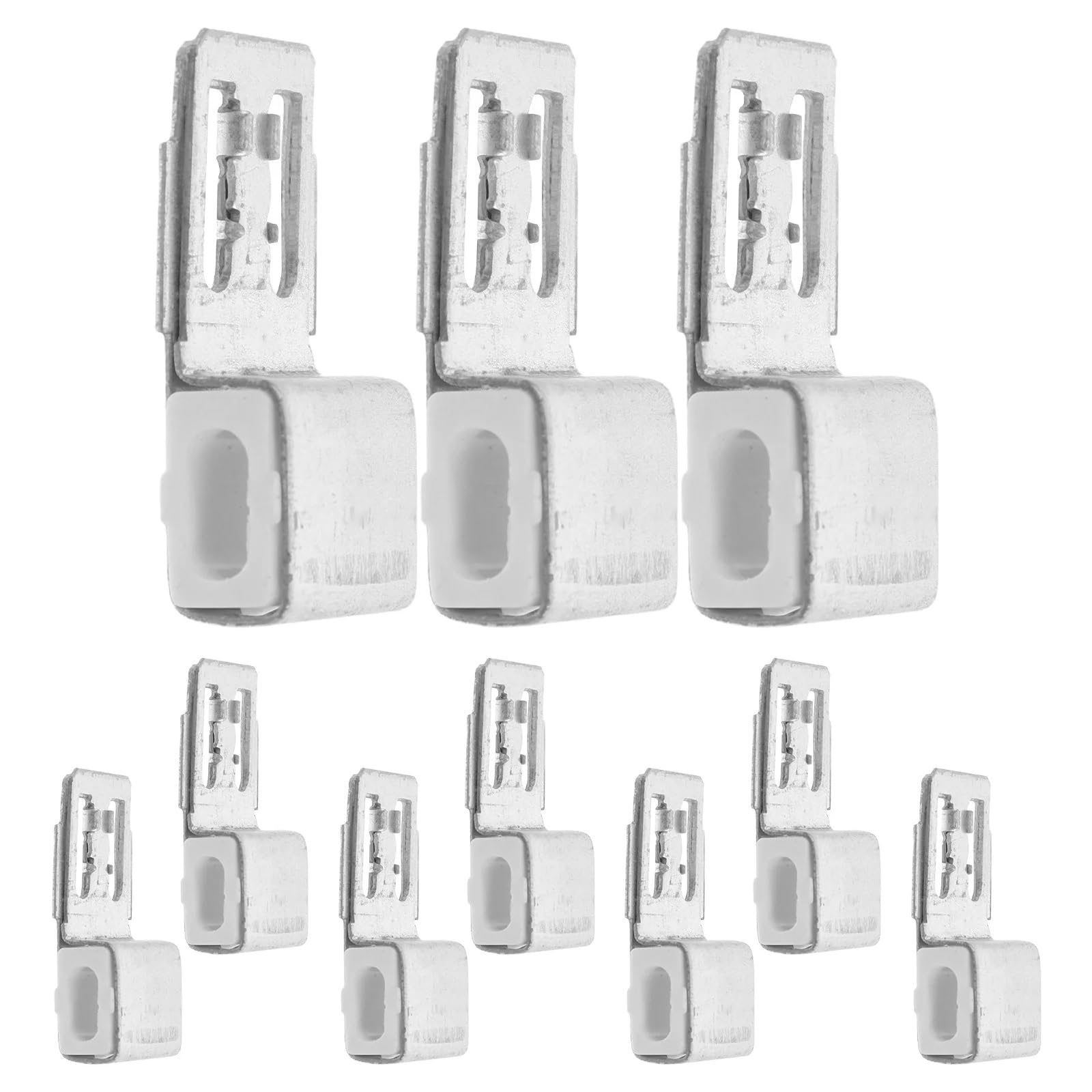 Zaciski sprężynowe tapicerskie Akcesoria do sprężyn sofowych Metalowe klipsy Żelazny zestaw naprawczy fotela Kanapa Sprężyny nóg mebli Krzesło(48PCS)