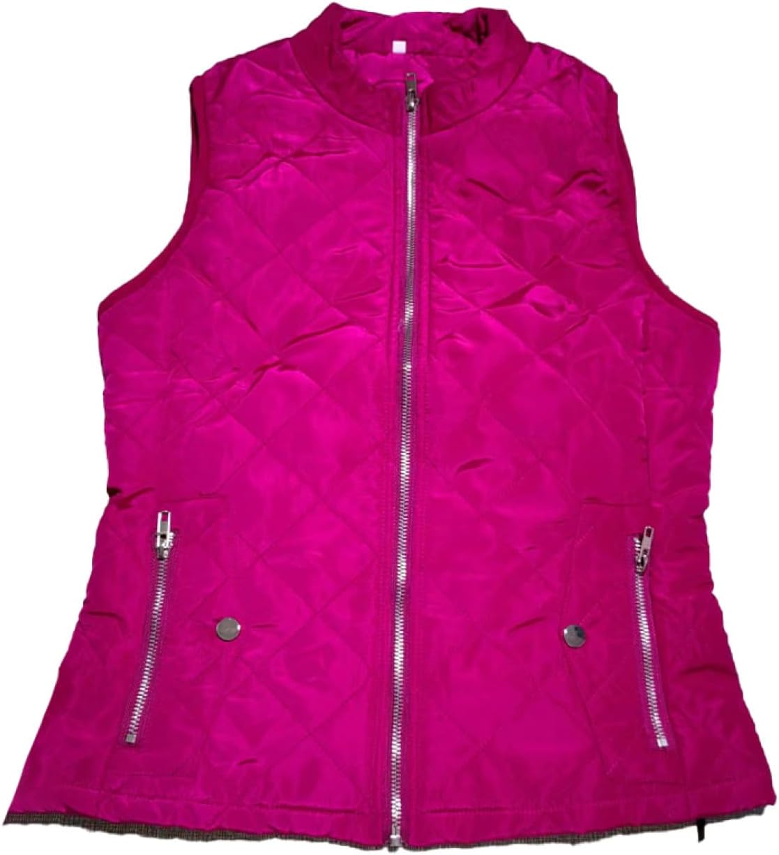 究極」お洒落 キルティング ジレ 前開き ベスト ロングベスト フード 中綿 キルト 軽量 ひょうたん アウター ロングジレ ロング 体型カバー  レディース 大きいサイズ ライトアウター 黒 ダウン 風 インナーダウン ダウンベスト 秋 夏 HUG.U – HUG.U（ハグユー） [lsjdln  ... [lsjdln] キルティングベスト キルトベスト 立ち襟 軽量 ジッパー 防寒 秋冬 レディース ダウンベスト キルティング ベス