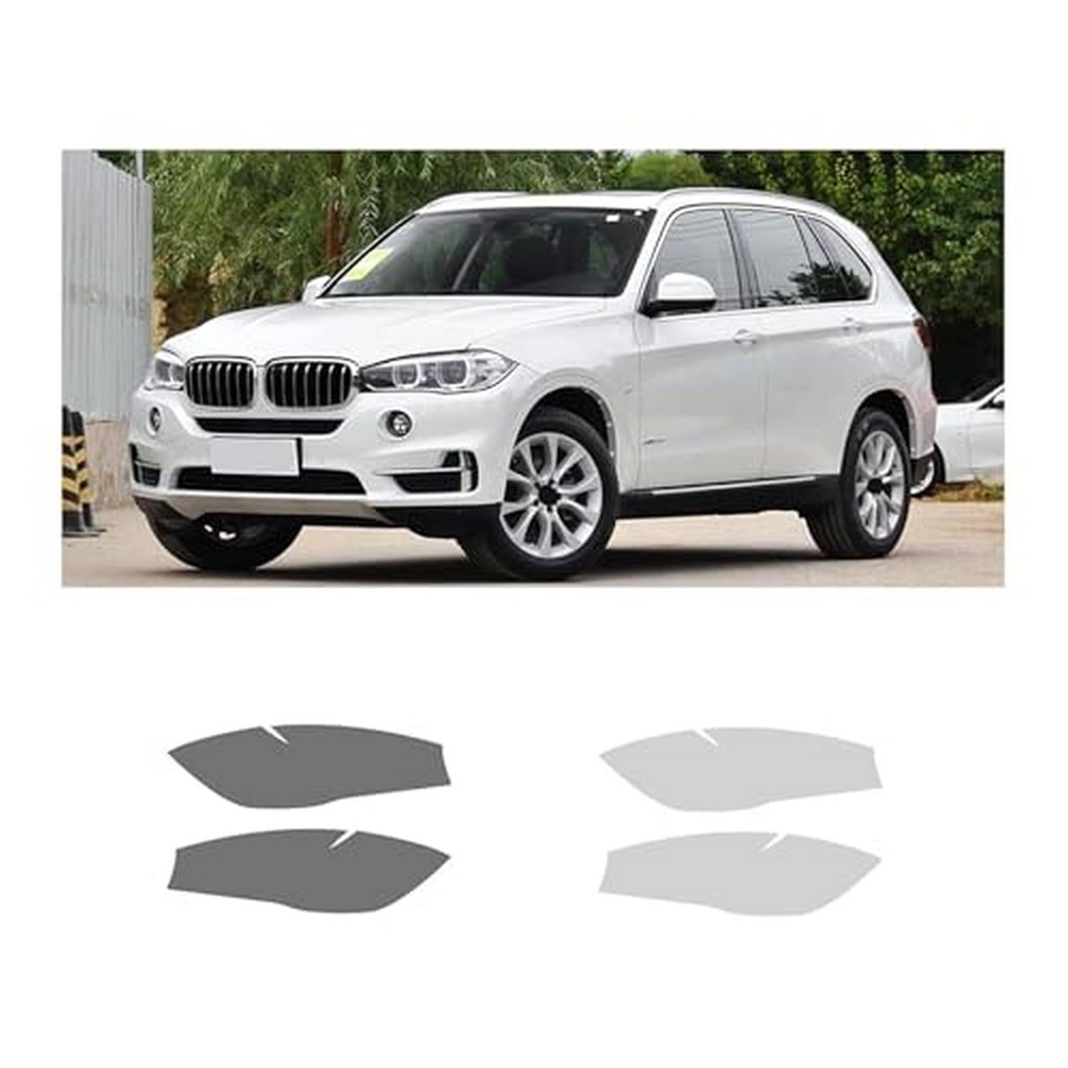 Película para faros de coche BMW X5 F15 vinilo TPU protección faros delanteros