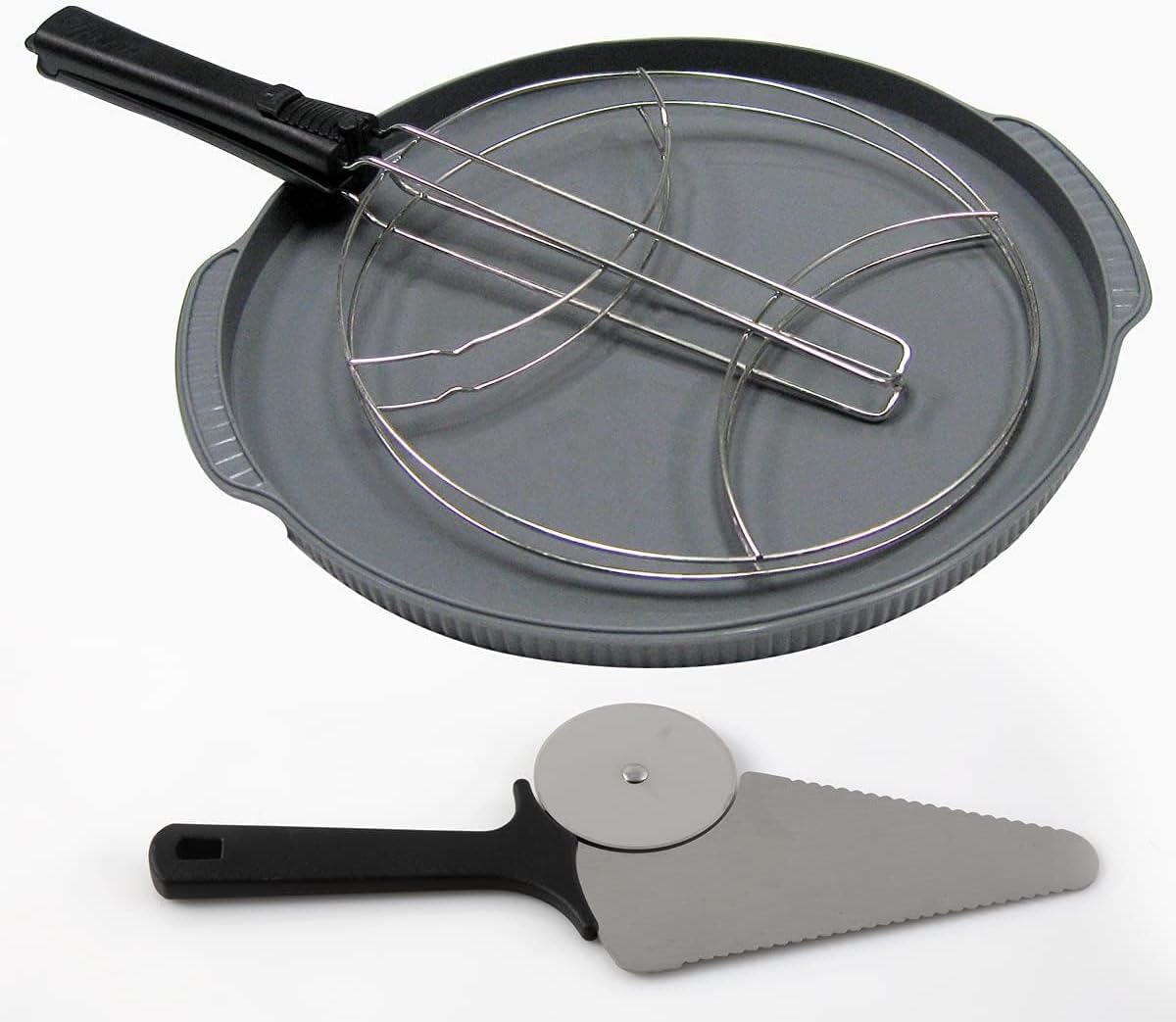 Nuwave Oven Pizza Kit with Pizza Liner, Pizza Flipper & Dual Pizza Cutter/Server