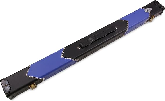 2 Piece Deluxe Arrow Design Snooker & Pool Hard Cue Case