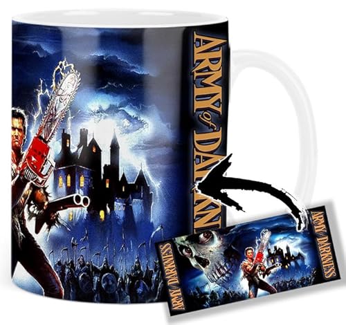 MasTazas The Evil Dead Army Of Darkness Ash Tazza Ceramica Mug