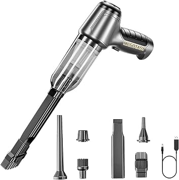 Ez Vac Pro Wireless Smart Vacuum Cleaner, 3-in-1 Cordless Vacuum Silver, 19000PA