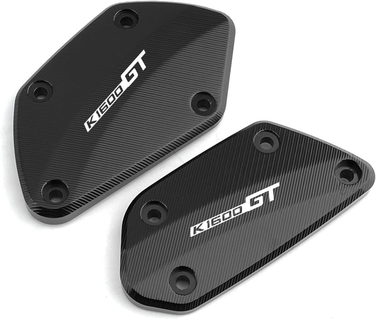 Fit For BMW K1600GT K 1600 GT 2016-2021 Motorcycle CNC Aluminum Accessories Front Brake Clutch Fluid Reservoir Cap Tank Cover (Color : Black)