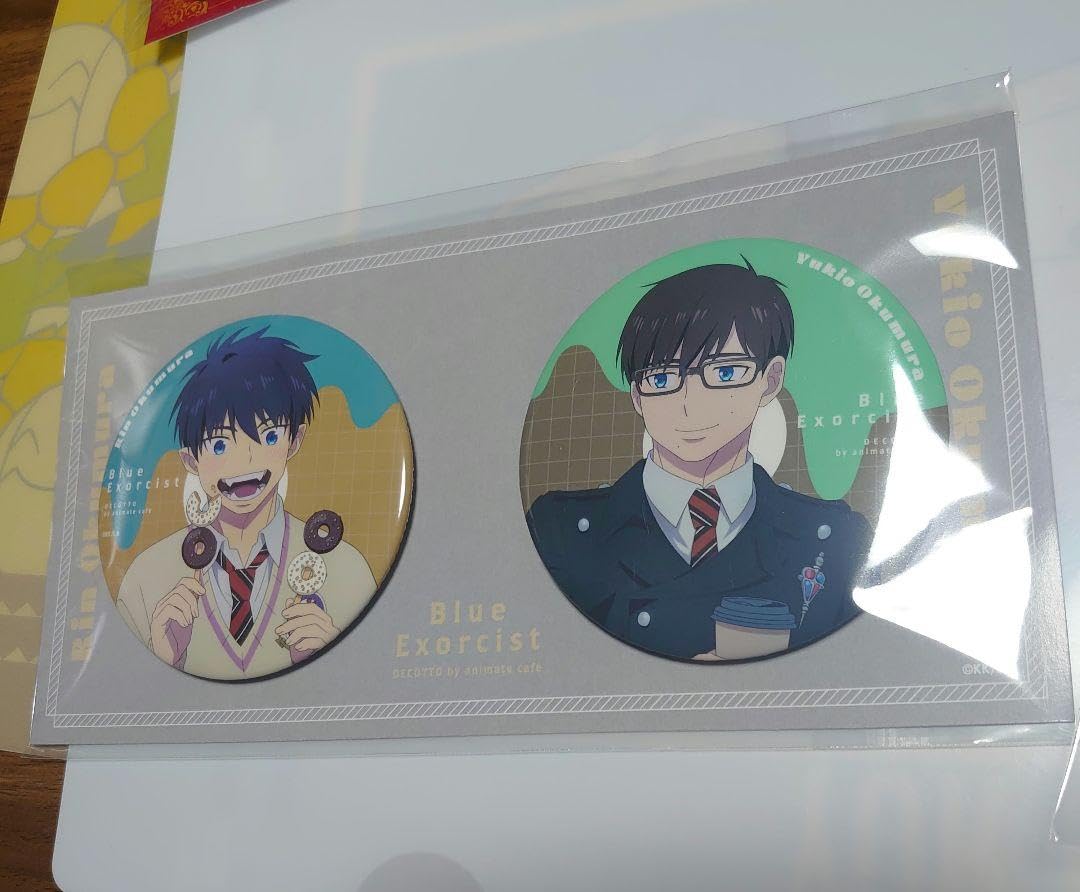 奥村雪男　ホログラム缶バッジ　青の祓魔師　青エク 未使用 青の祓魔師 collection 缶バッジ コレクション 奥村雪男