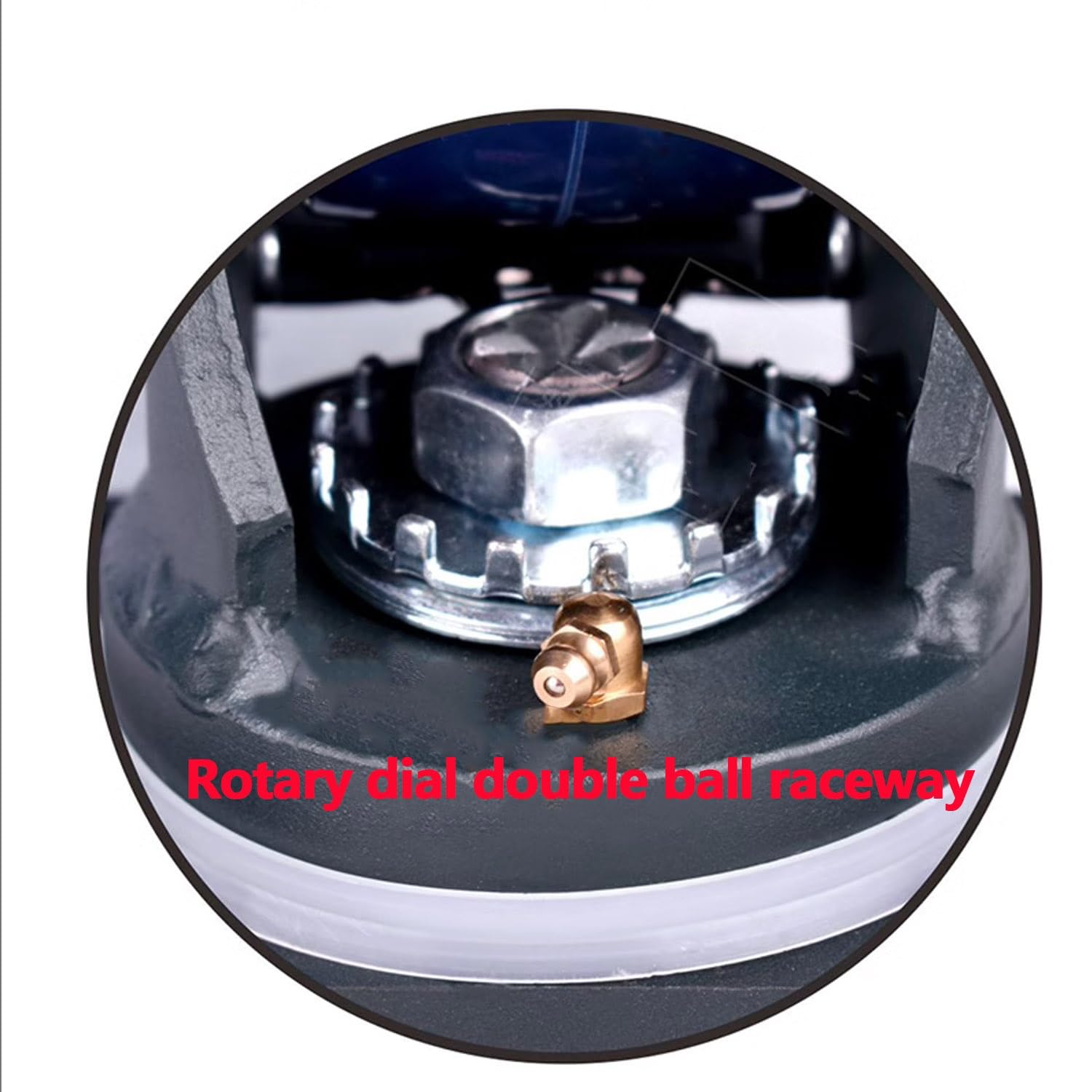 Rotelle Pivotanti Industriali 125/150/200mm, Portata Max 7200kg, Set di 4 AntiGraffio Ruote con Freno, Pesante TPR Ruota di Trasporto(4*Swivel,6in(150mm))