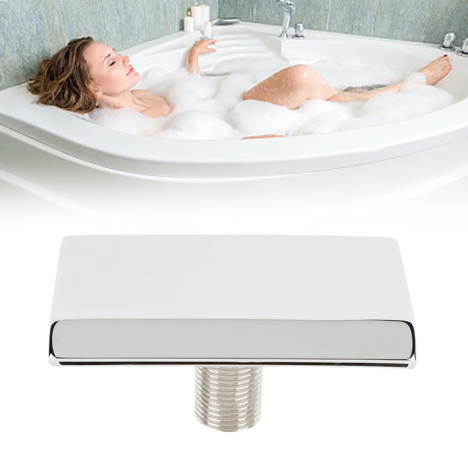 Bañera de cascada Sout, bañera de cascada, boquilla de cascada con mota de pared Sier, hilo de g1/2 m para baño de spa, bañera, piscina, spa