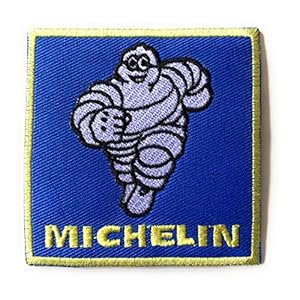 Michelin Man” Enthousiasten Car Racing – Strijk op genaaid – Patch