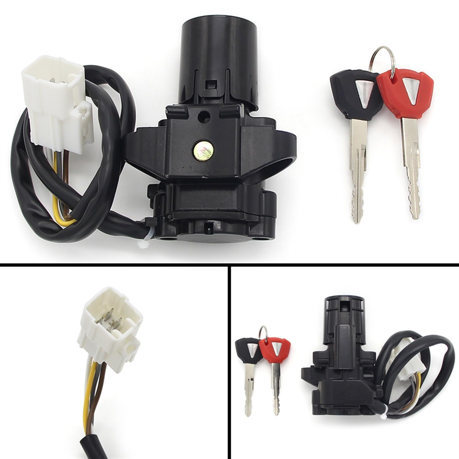 Amazon.co.jp: バイク用キーシリンダー Compatible With Kawasaki For