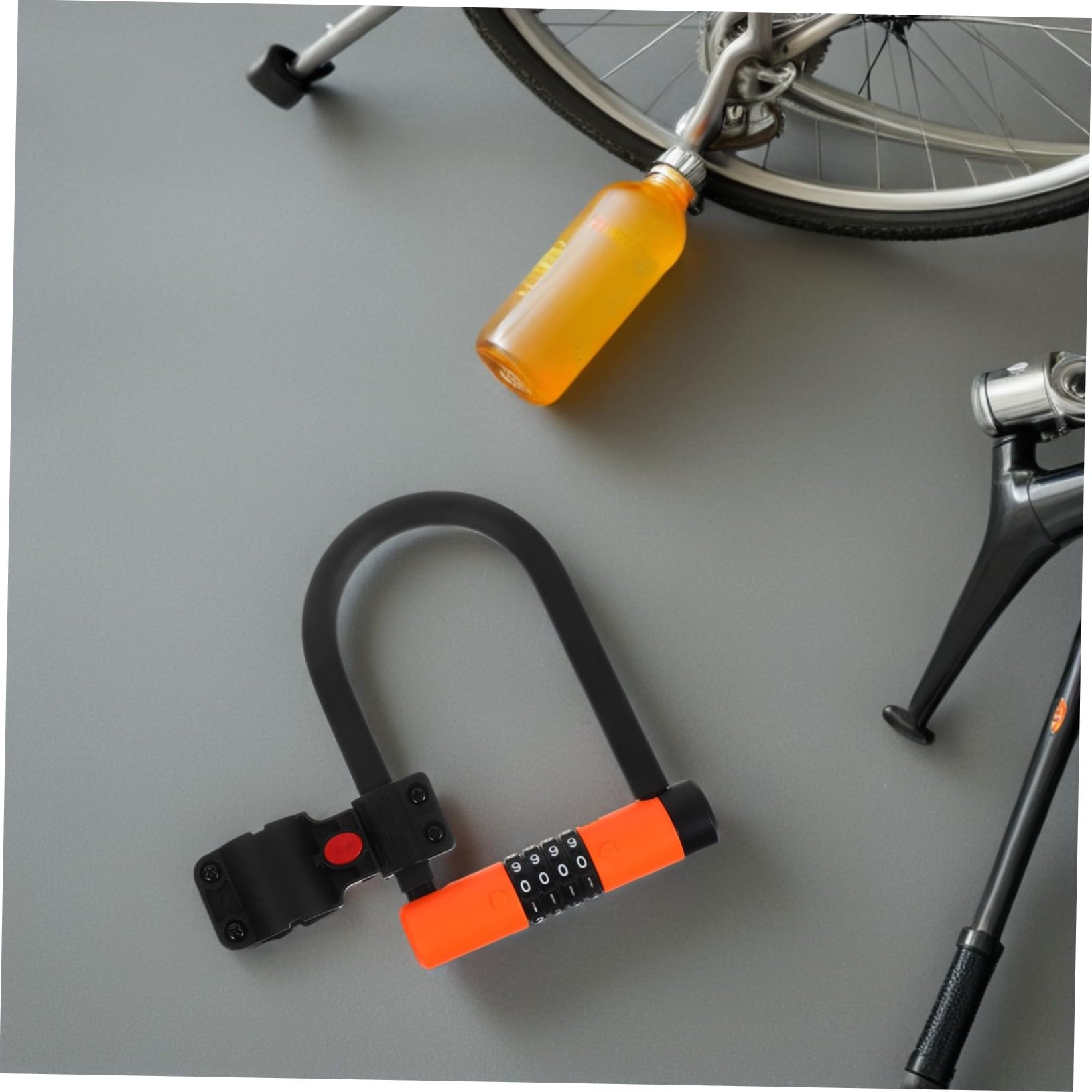 BESTonZON Lucchetto u Per Bicicletta Antifurto Combinazione Cifre Reimpostabile Senza Chiavi Per Mountain Bike Scooter Biciclette Da Strada
