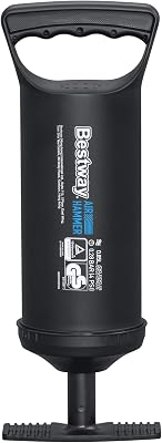💎 82% MEGA DEAL! Bestway, Air Hammer Inflation Air Pump for Airbeds, Paddle Boards, Kayaks and other Inflatables, Black, 12 inch