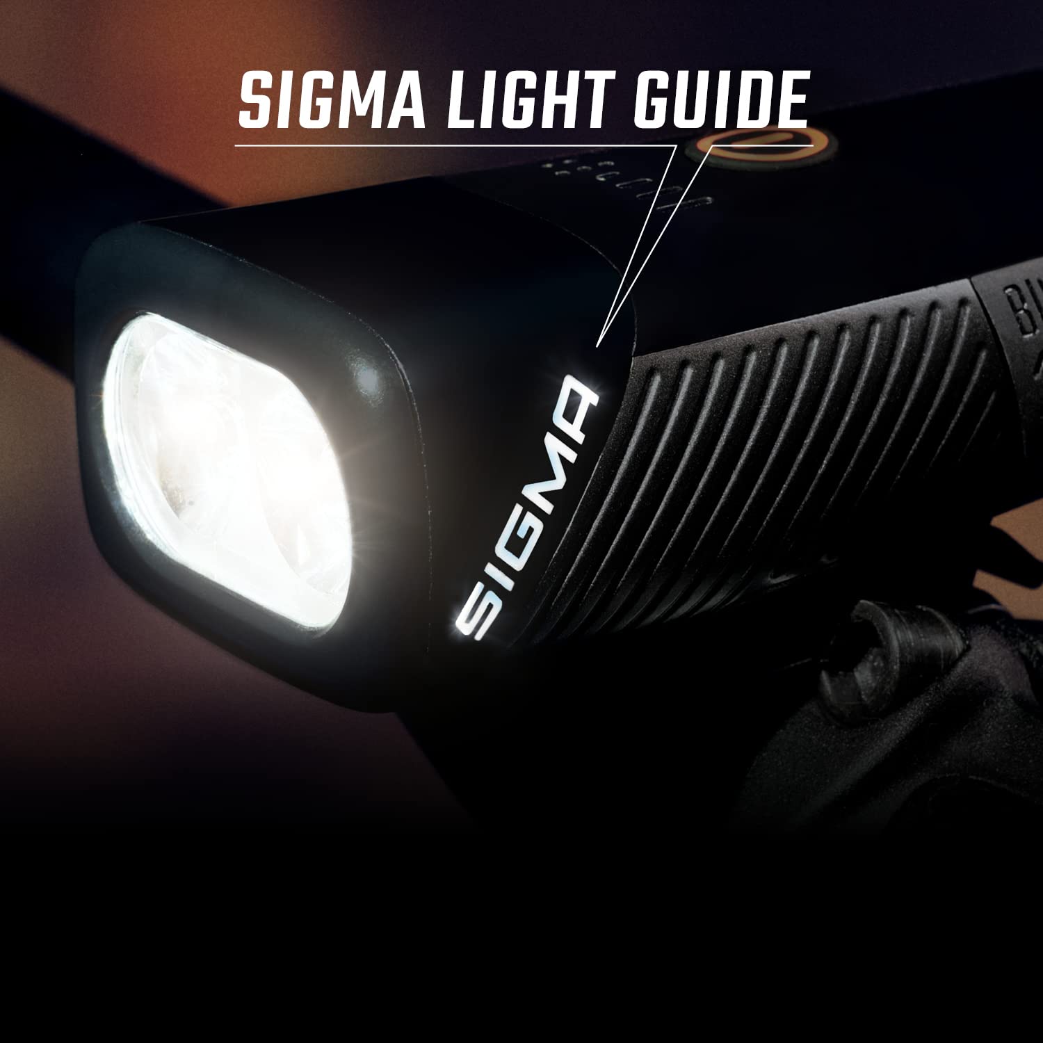 SIGMA - Buster 1100FL / Buster 1100 HL/Buster 1100 z zestawem świateł tylnych Buster 150 RL | Światło rowerowe LED 1100 lumenów | Akumulator przednie światło z pięcioma trybami oświetlenia