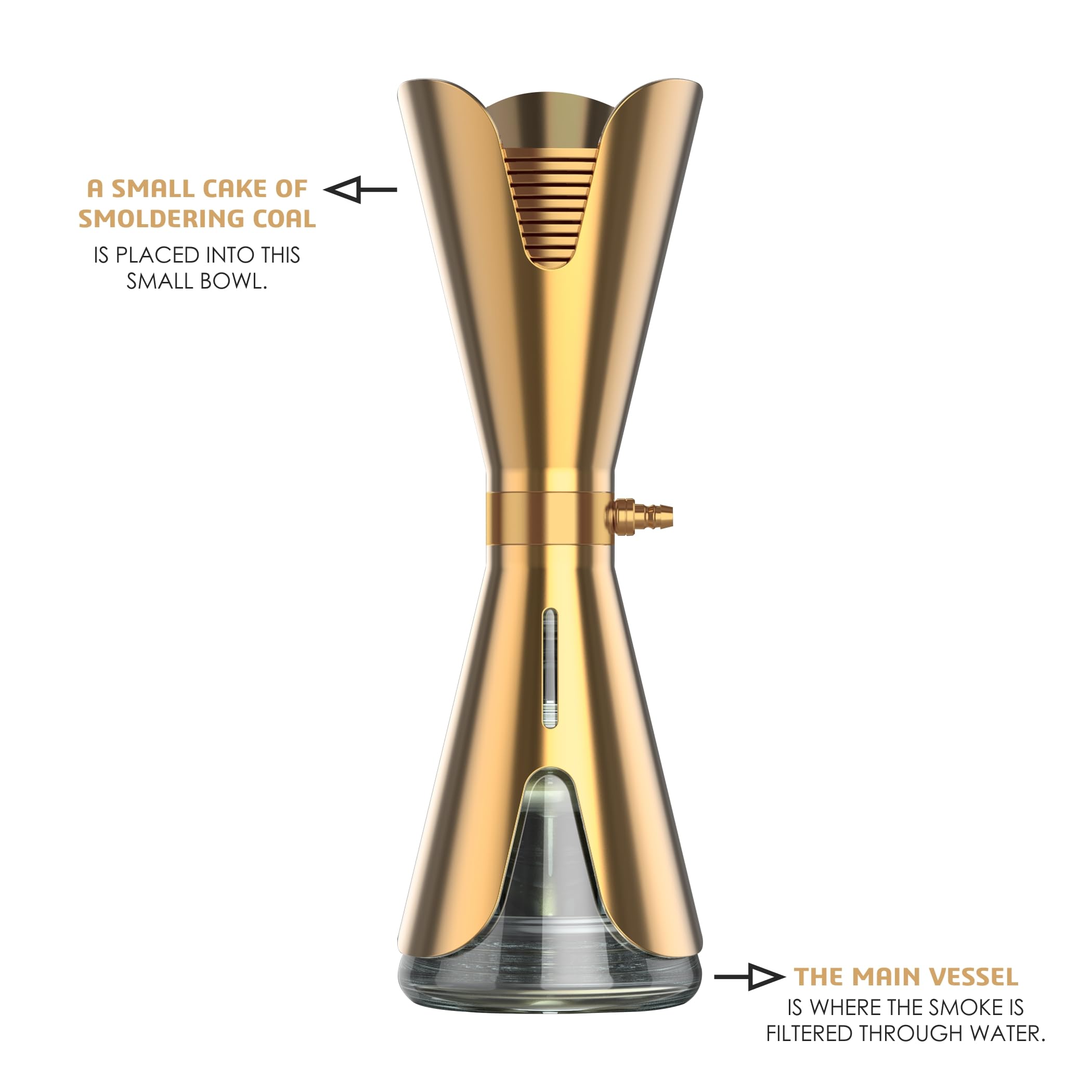 Amazon.com: COCOYAYA Enigma Shisha Hookah Golden : Health Amazon.com: COCOYAYA Enigma Shisha Hookah Golden : Health