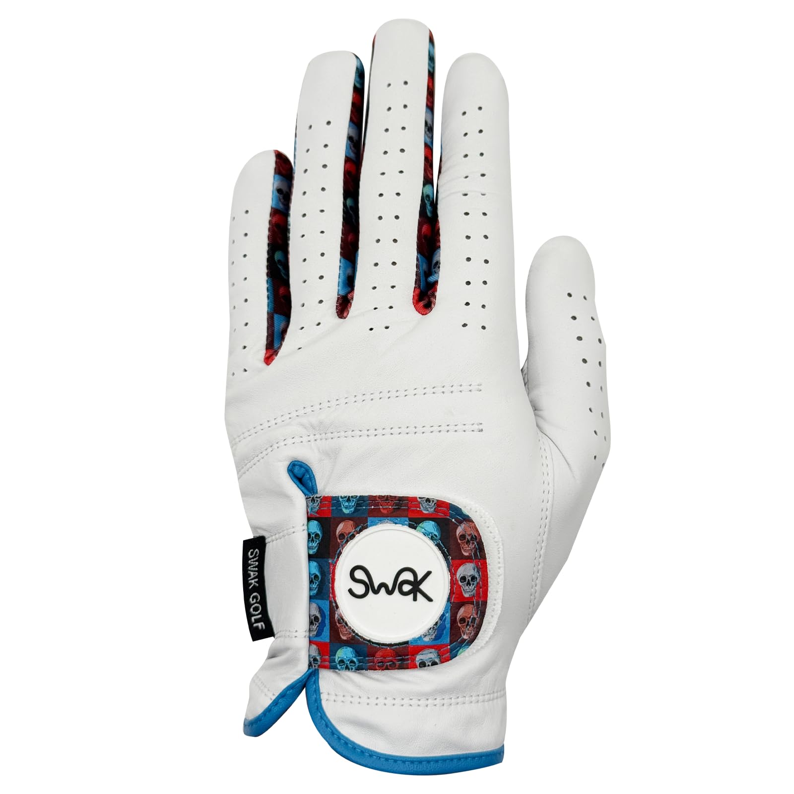 Golf Glove by SWAK - Soft Grip Cabretta Leather Golf Gloves for Right Handed & Left Handed Golfers - Suitable for All Weather