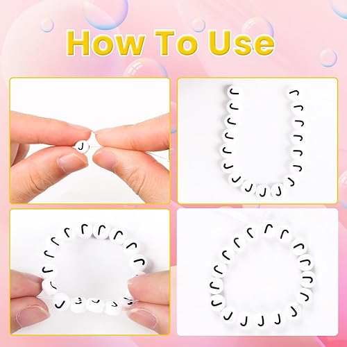 Miniatura 3 de 500 cuentas de letras I