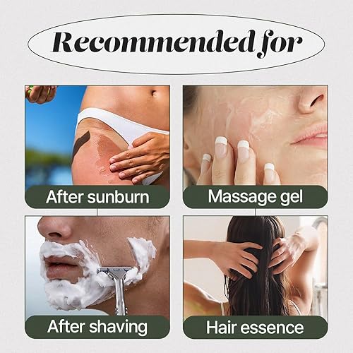 Miniatura 5 de EUNYUL Paquete de 3 Gel calmante de aloe vera 95% 10. 14 onzas líquidas  10.1 fl oz x 3EA Cuidado Coreano de la Piel Cuidado Corporal, Después de