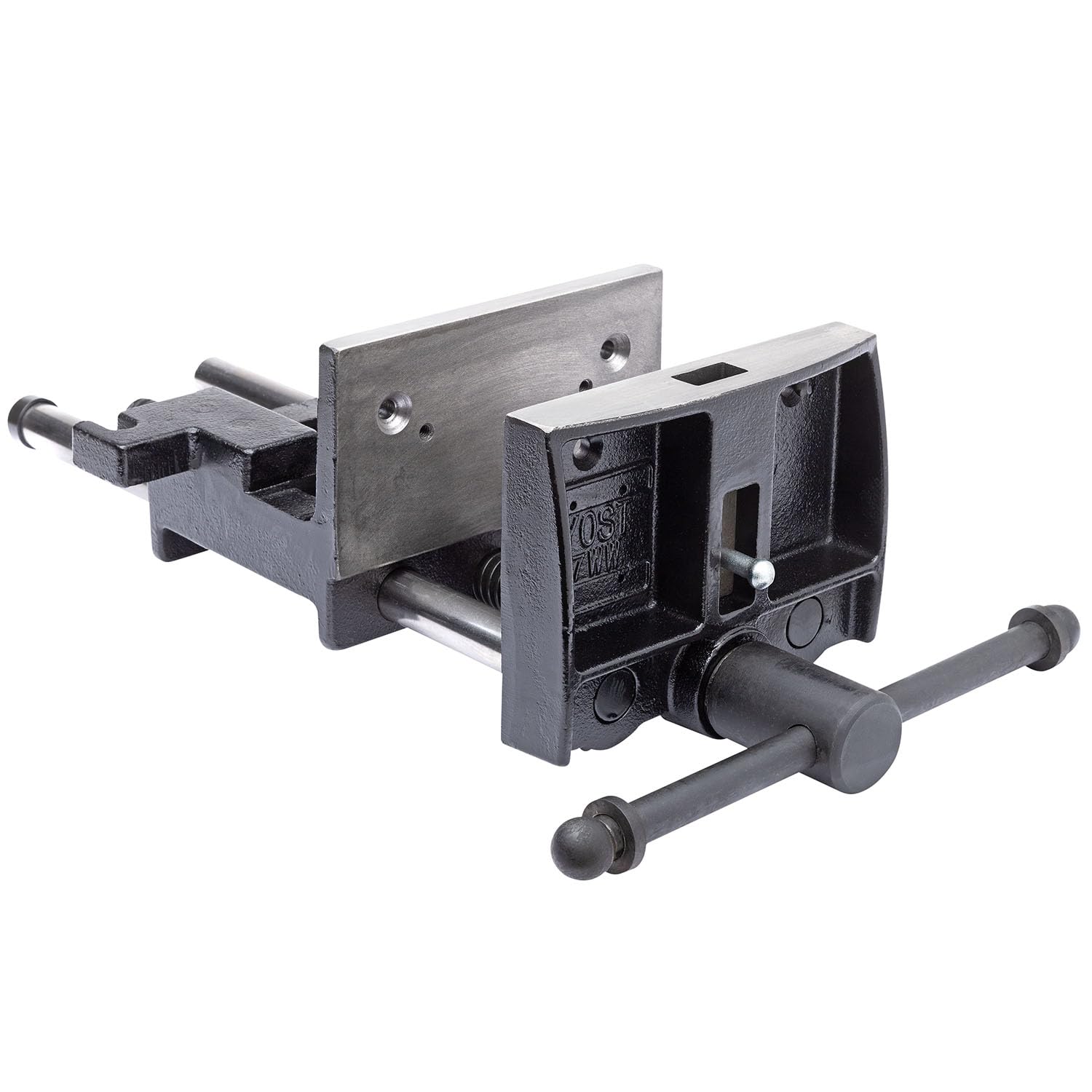 Yost Vises 7WW-RA Rapid Action Woodworking Vise | Heavy Duty Rapid Action Nut For Quick Tightening | 7 Inch Jaw Width Industrial & Workshop-Grade Work Bench Vise | Made with Heavy-Duty Cast Iron