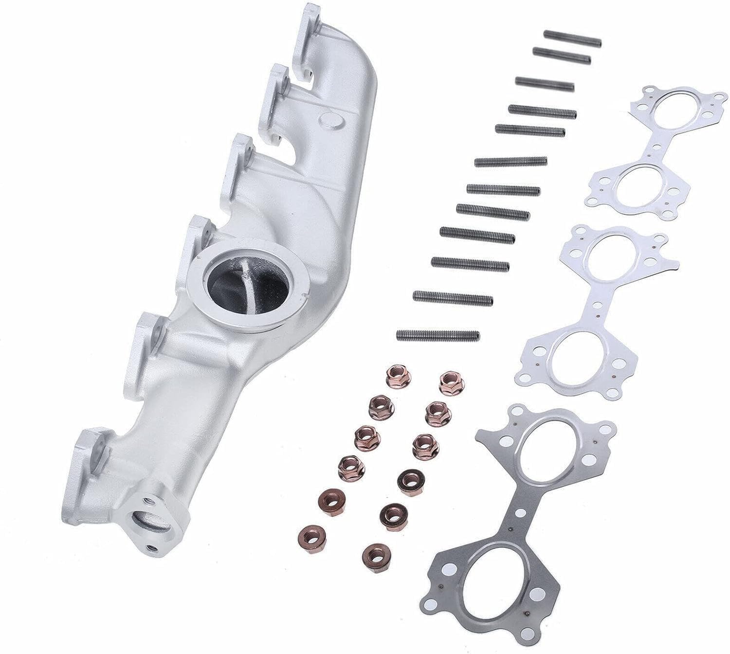 COLECTOR de ESCAPE (REFORZADO) compatible con BMW serie 5 E60 525d / 530d - compatible con referencias 11627788422 11622248166 18407788422 7788422 2248166 7788422