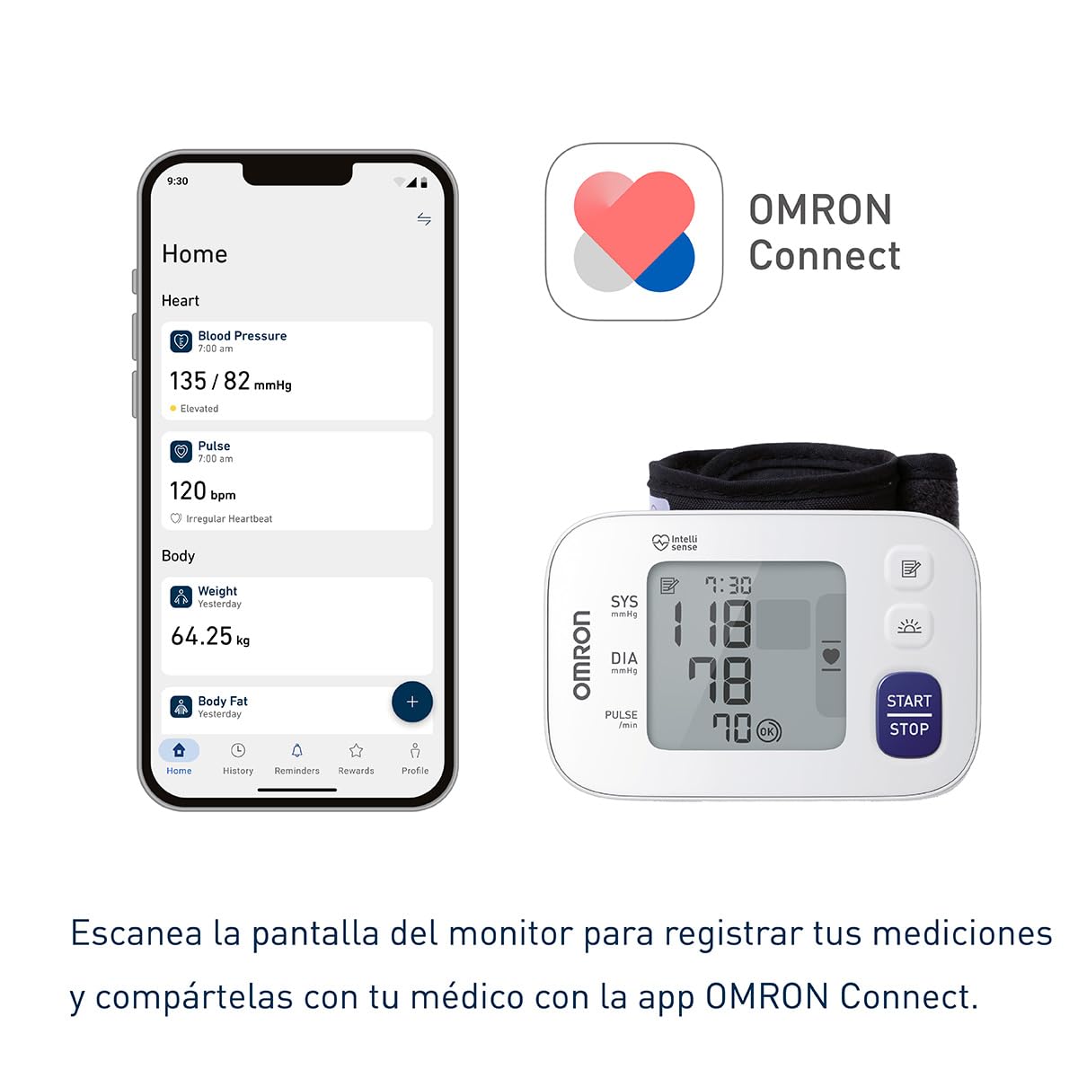 OMRON Omron RS4 Misuratore Della Pressione Da Polso