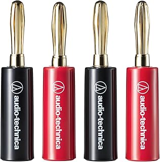 オーディオテクニカ AT6301a バナナプラグ リア接続タイプ 金メッキ