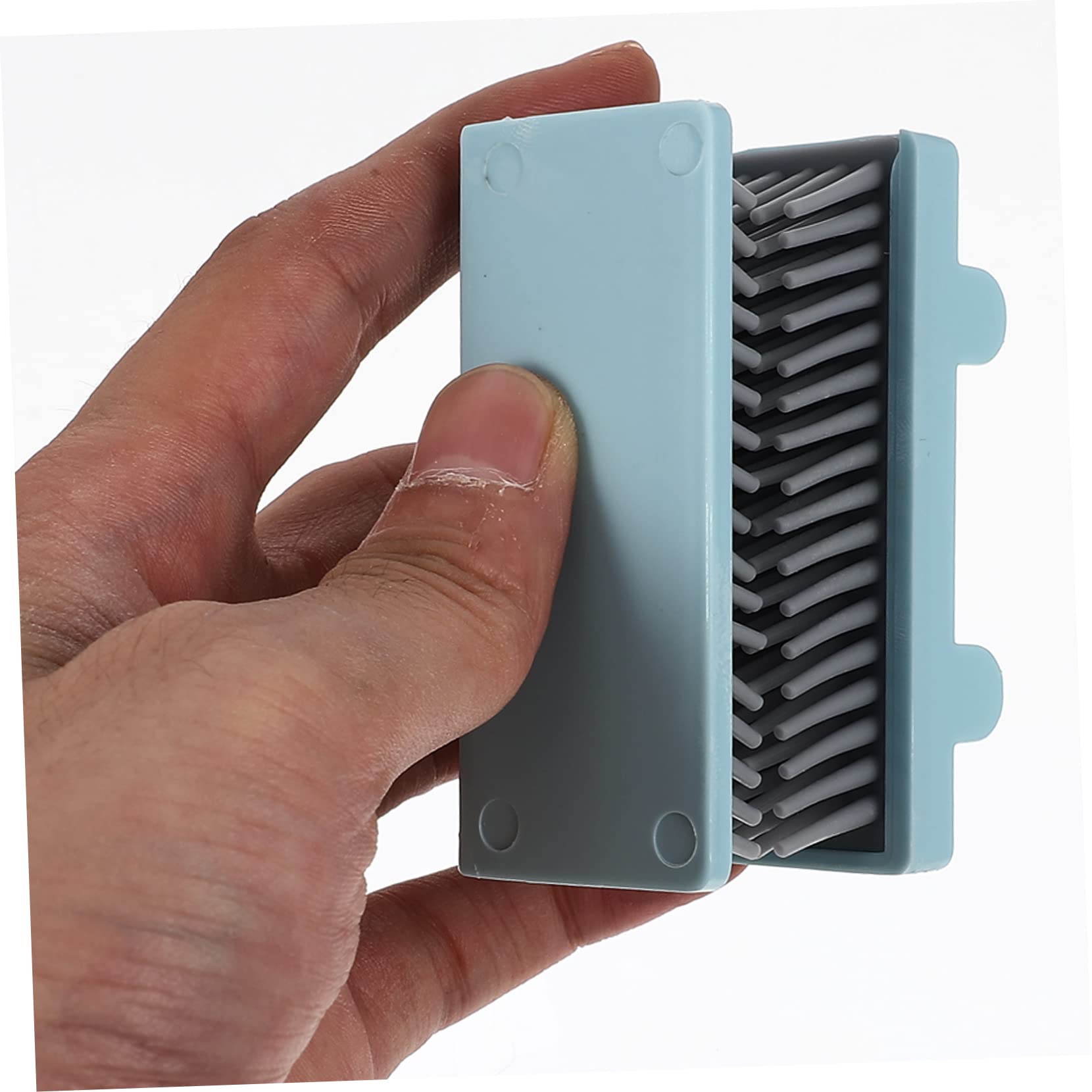 Uonlytech 3piezas Recogedor De Pelo Ducha De Silicona Reutilizable Diseño De Orejas Colector De Cabello Montado Pared para Baño Previene Tapones Drenajes