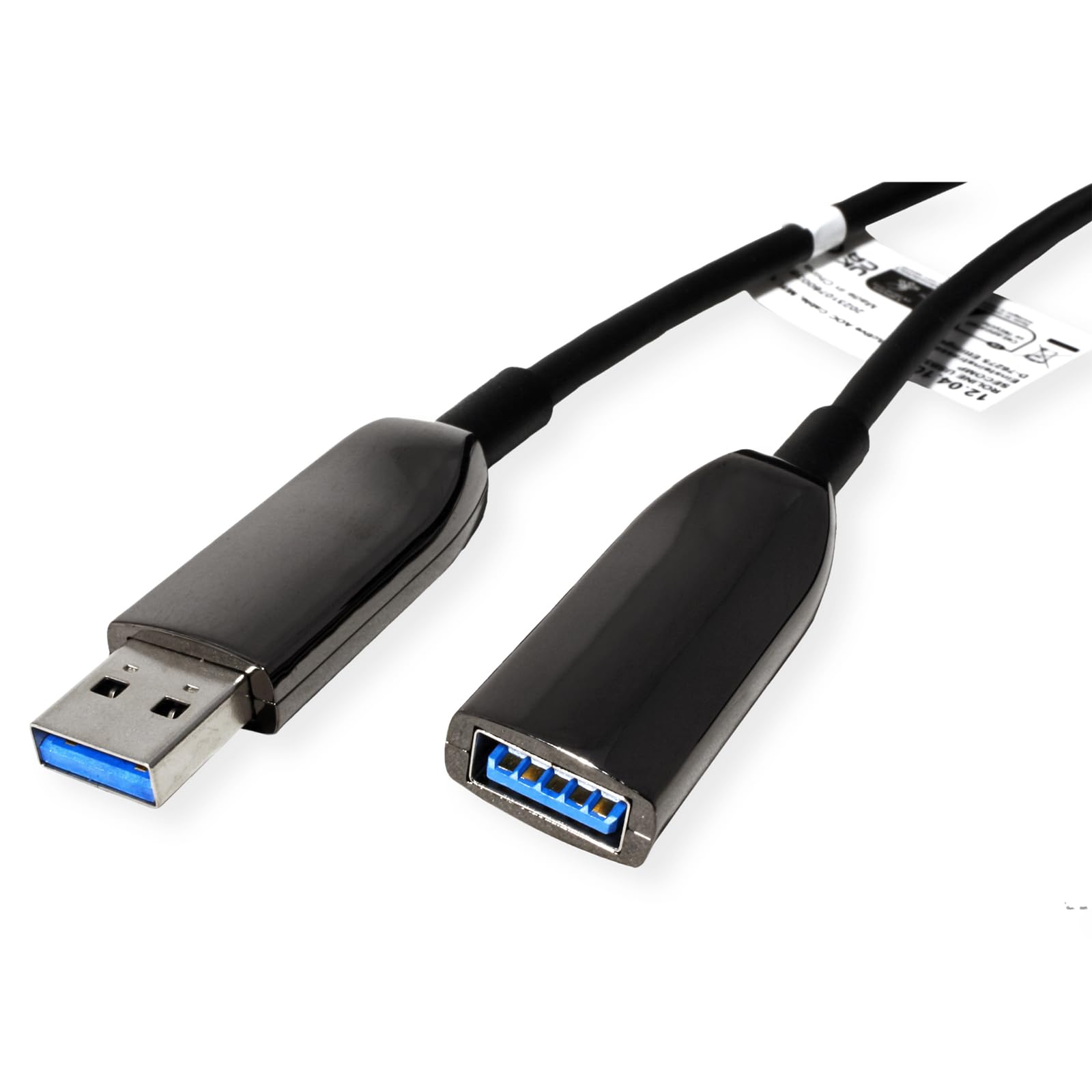ROLINE Aktywny kabel USB 3.2 Gen 1 (AOC), ST/BU, czarny, 15 m
