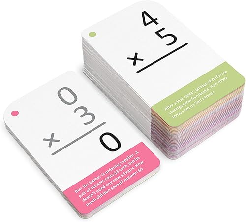 Miniatura 2 de Tarjetas de multiplicación de lujo, tamaño grande